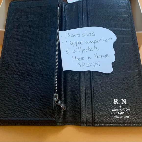 Sold⚡️Authentic Graphite Brazza Wallet ⚡️⚡️ - Picture 5 of 14